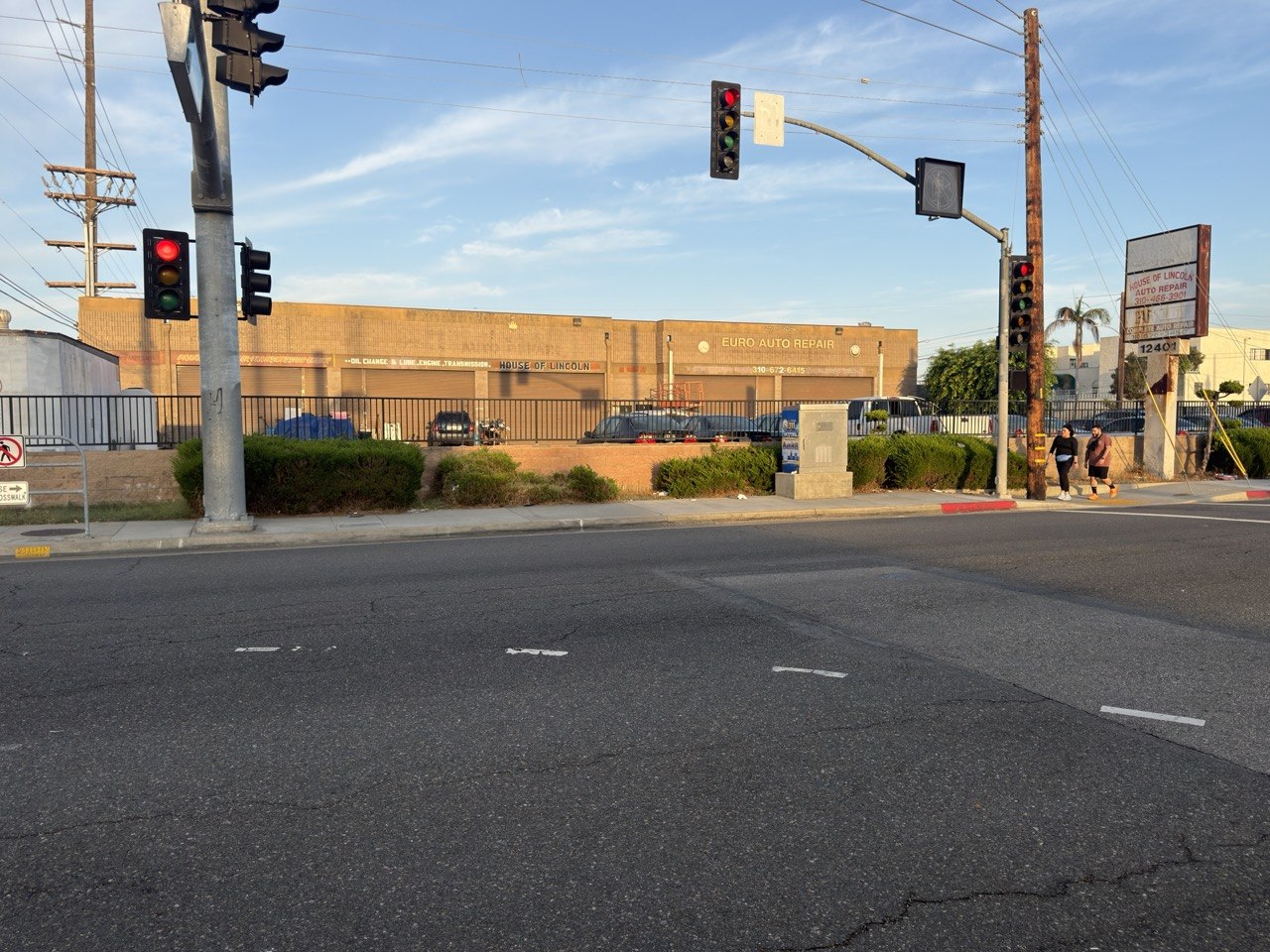 Actual September 26 photo of the building from across the street
